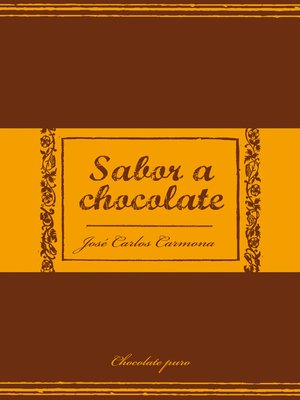 cover image of Sabor a chocolate